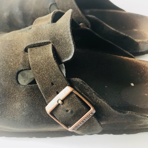 Birkenstock  Boston Soft Footbed Suede Leather - Picture 6 of 8